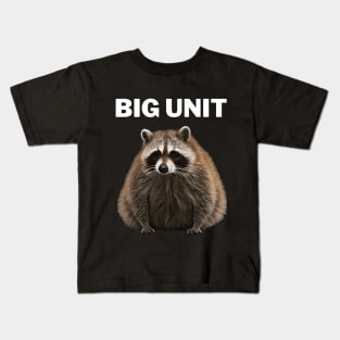 fat raccoon Kids T-Shirt